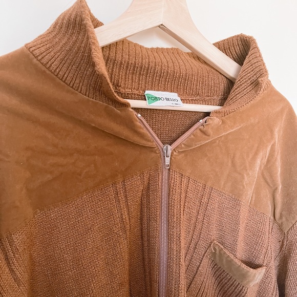 Vintage Corduroy retro brown pullover 🤎 - Picture 3 of 4